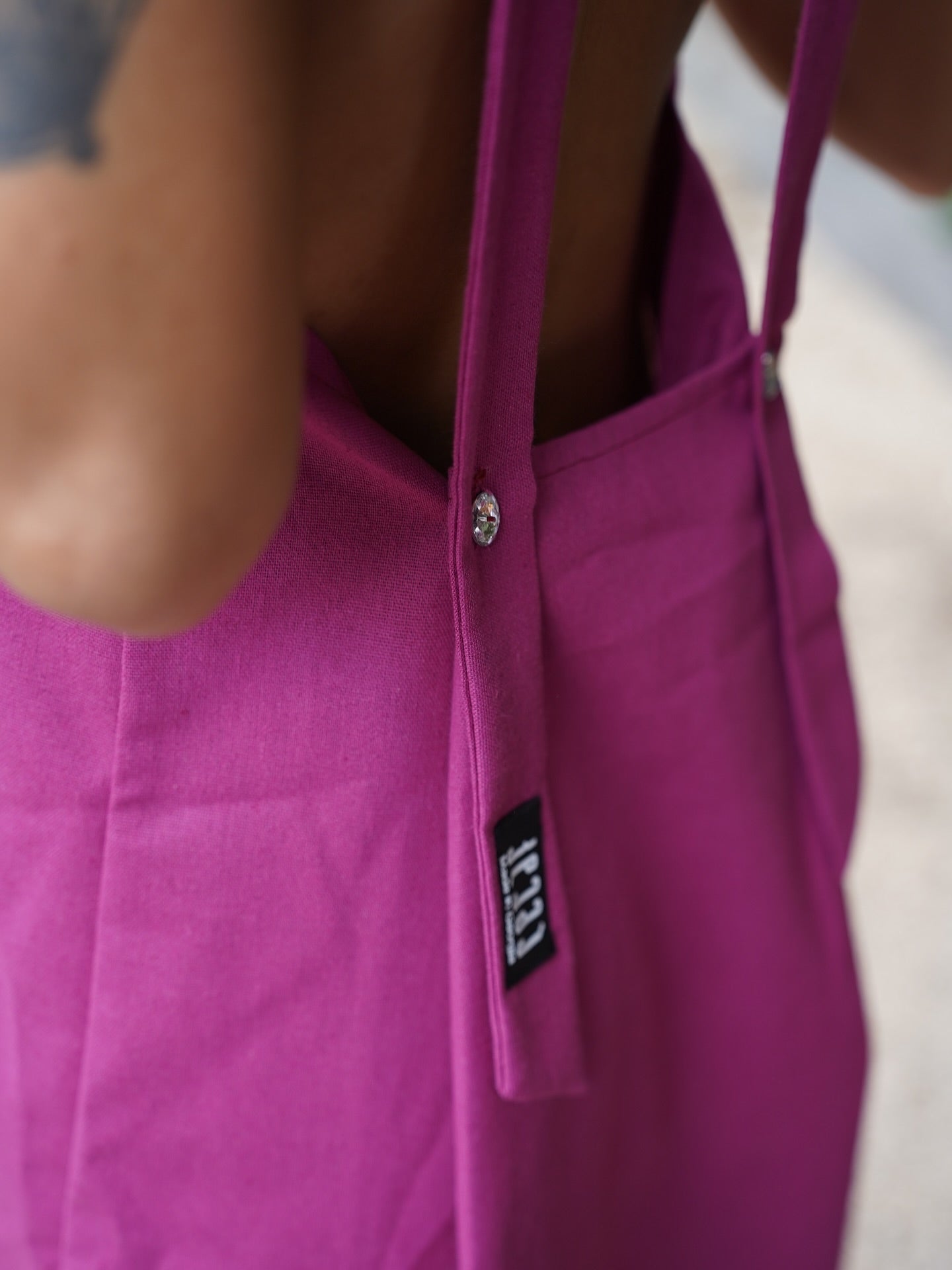 Lightweight summer dress in pink