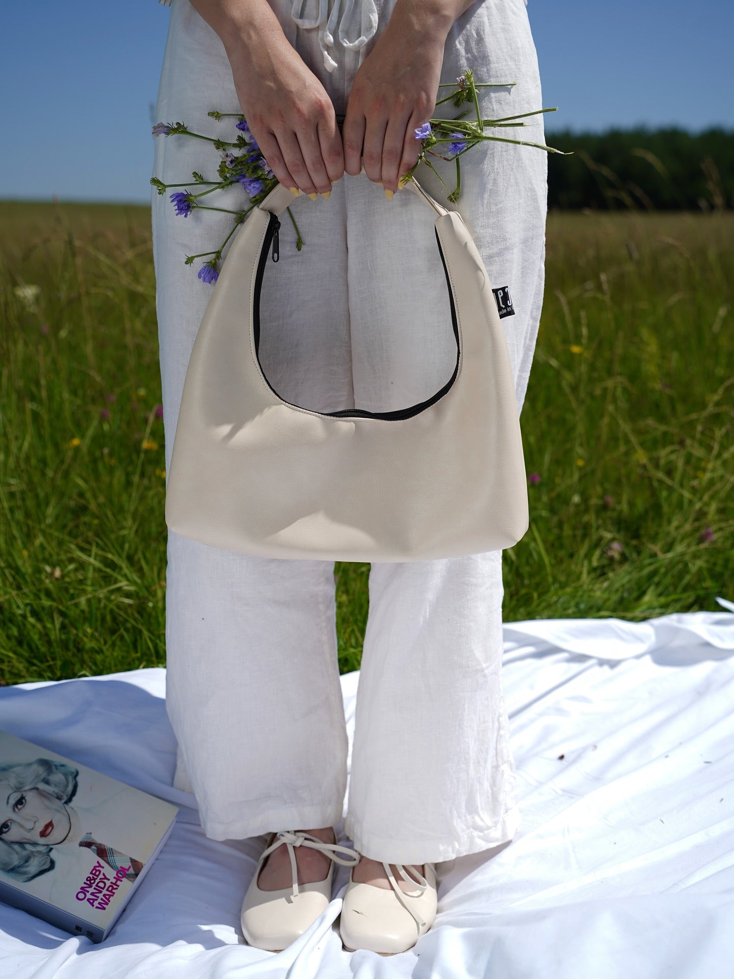 Mini bag in Beige