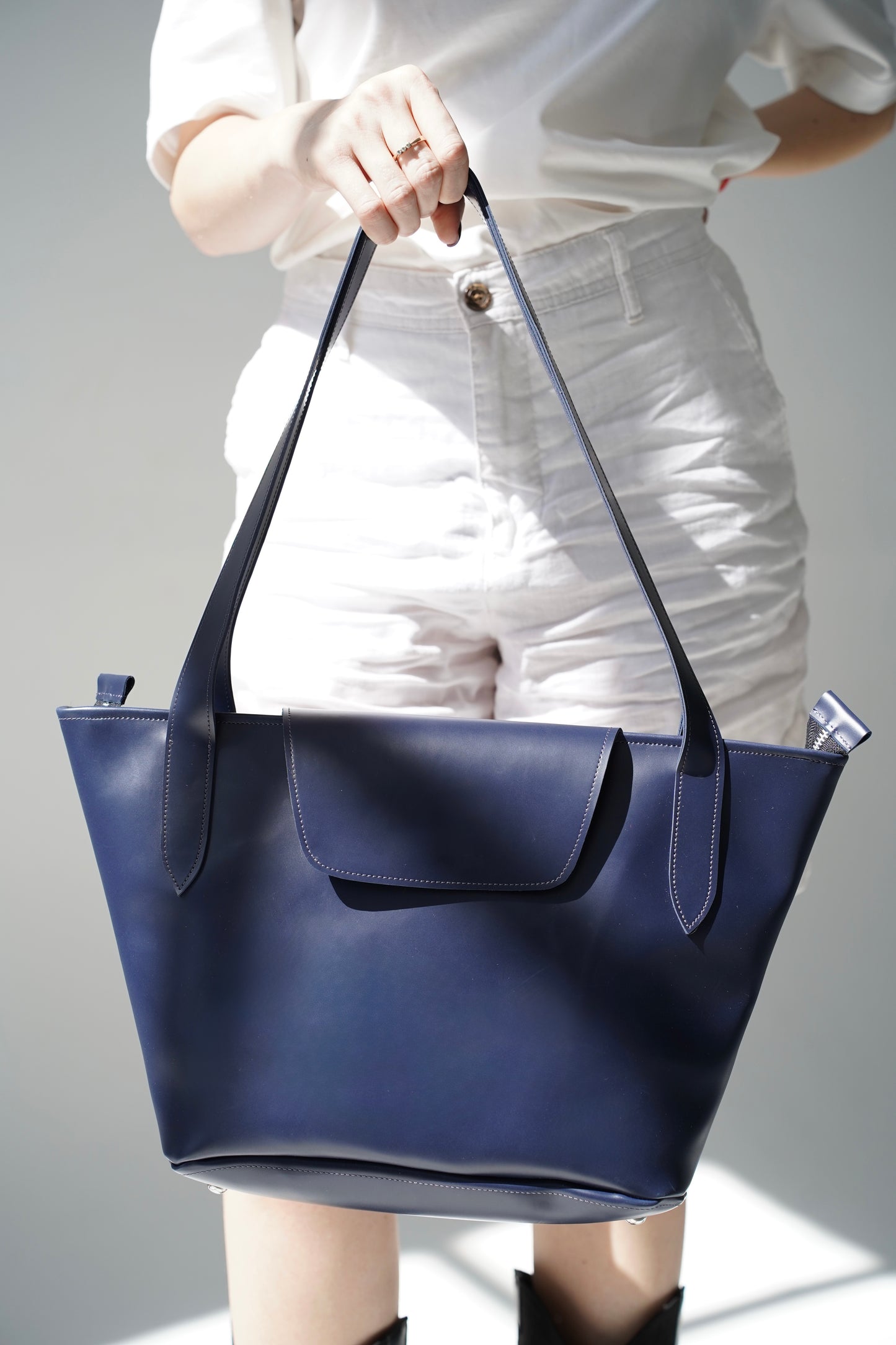 Blue espresso bag