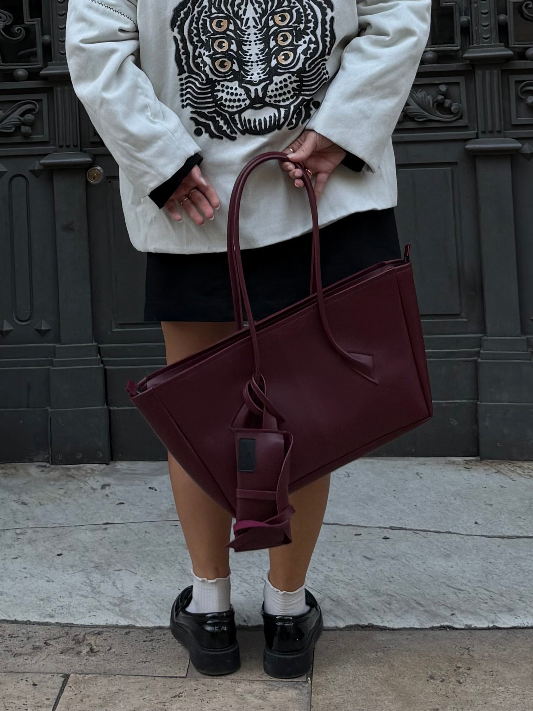 Milky in Burgundy