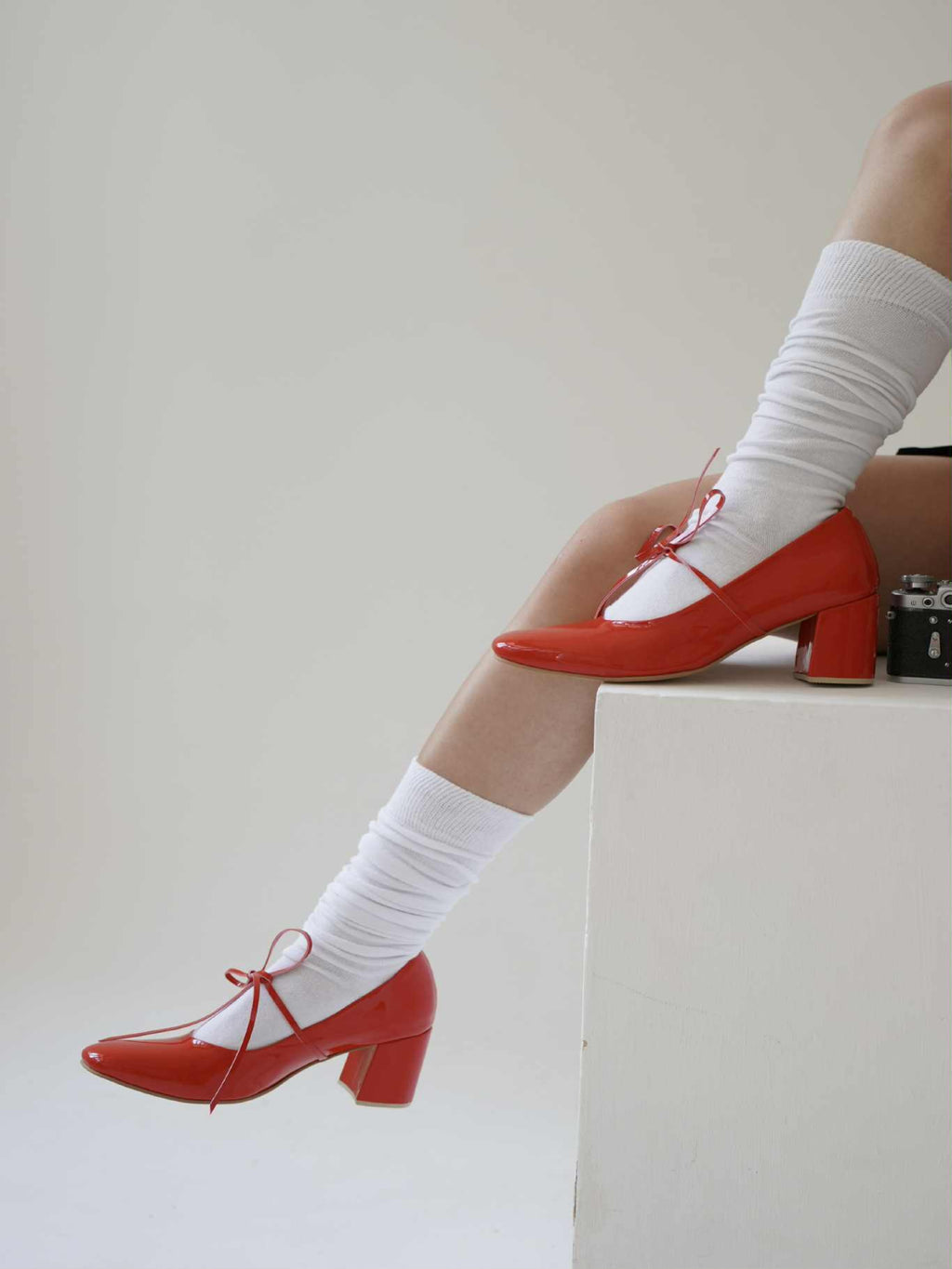 Red Lacquer High Heels