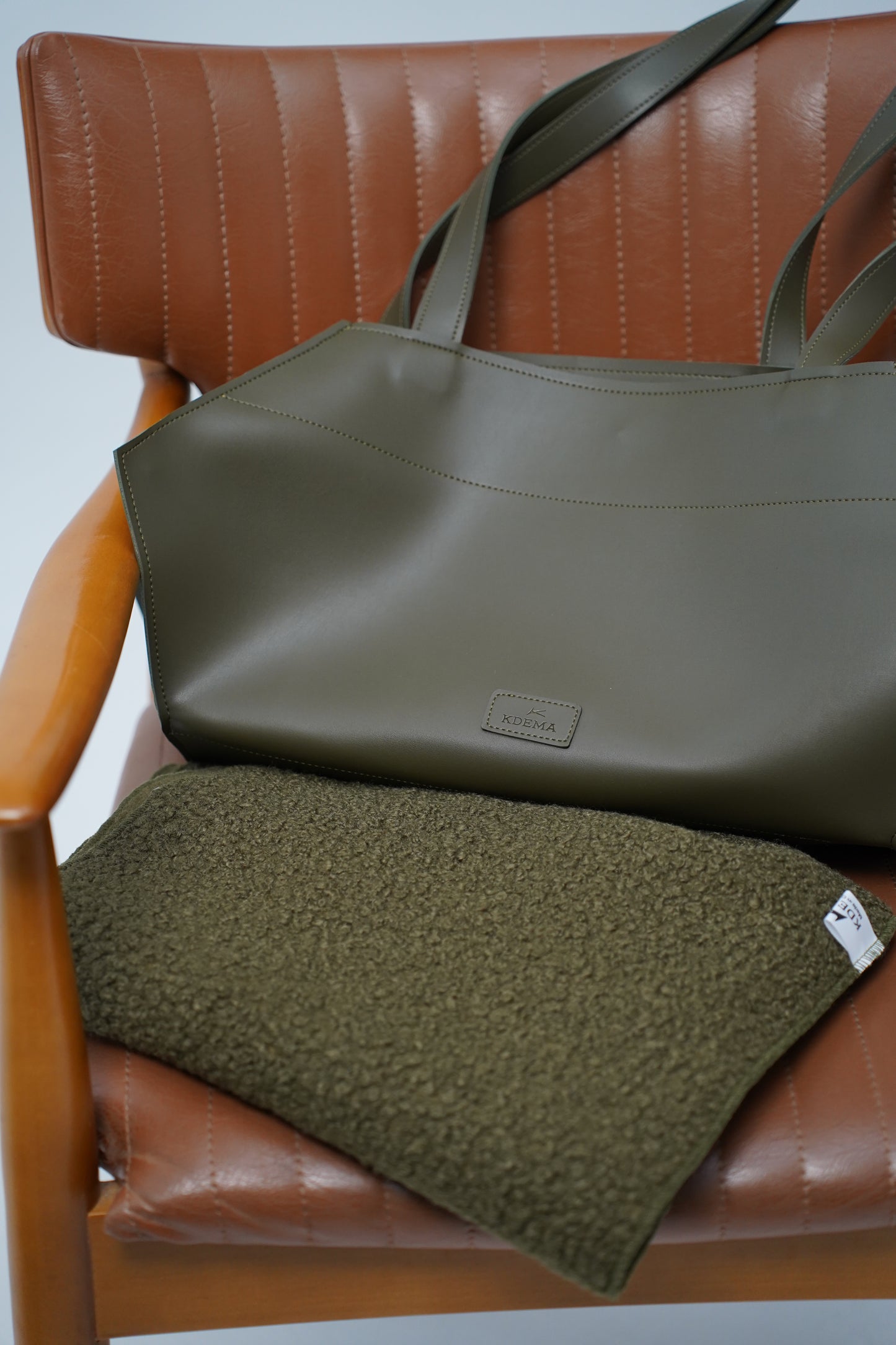 Big bag in dark green