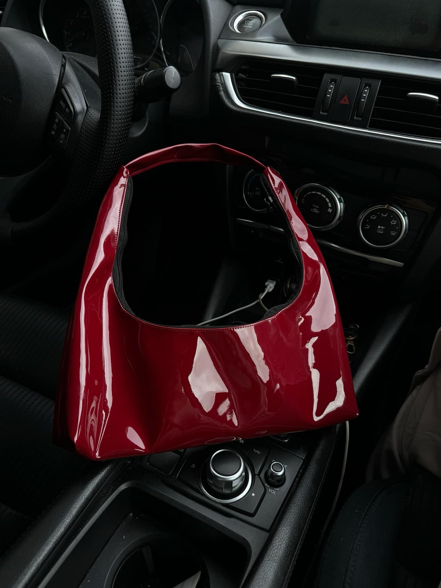 Red mini bags