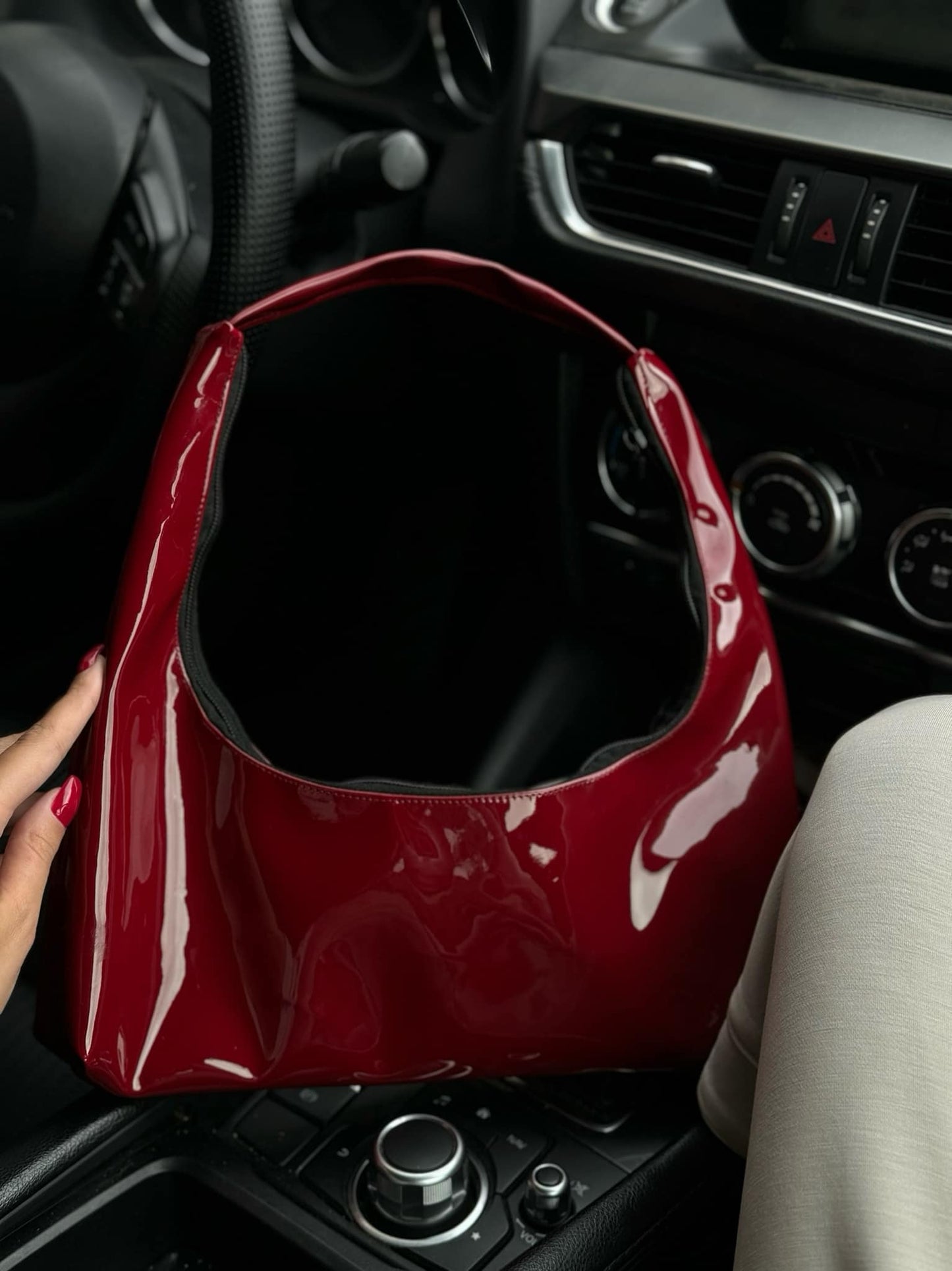 Red mini bags