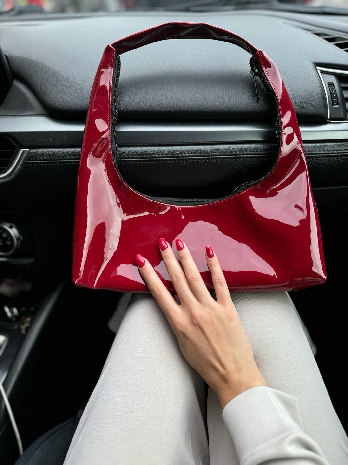 Red mini bags