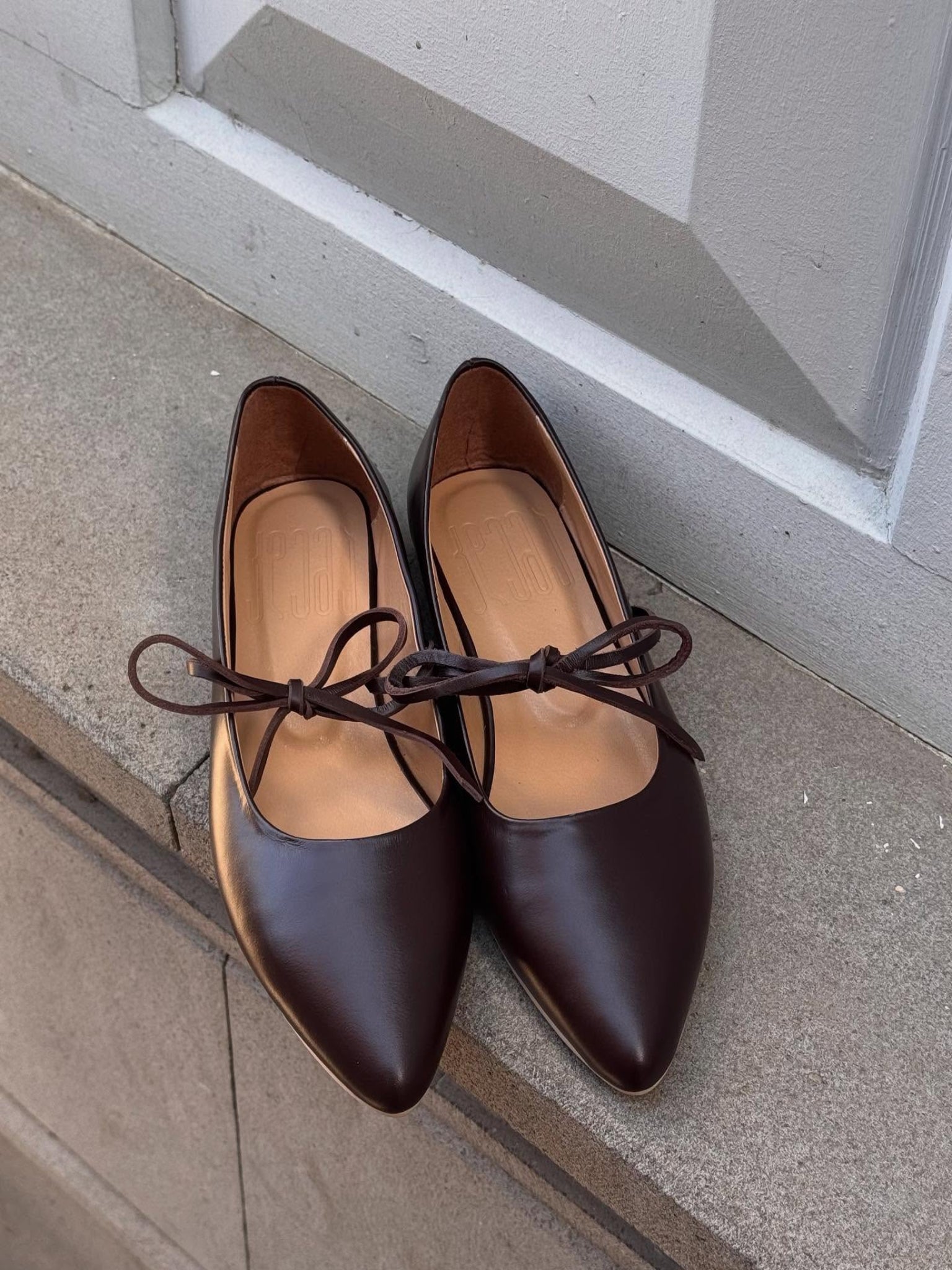 Ballerina Flats in Pink