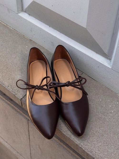 Ballerina Flats in Pink