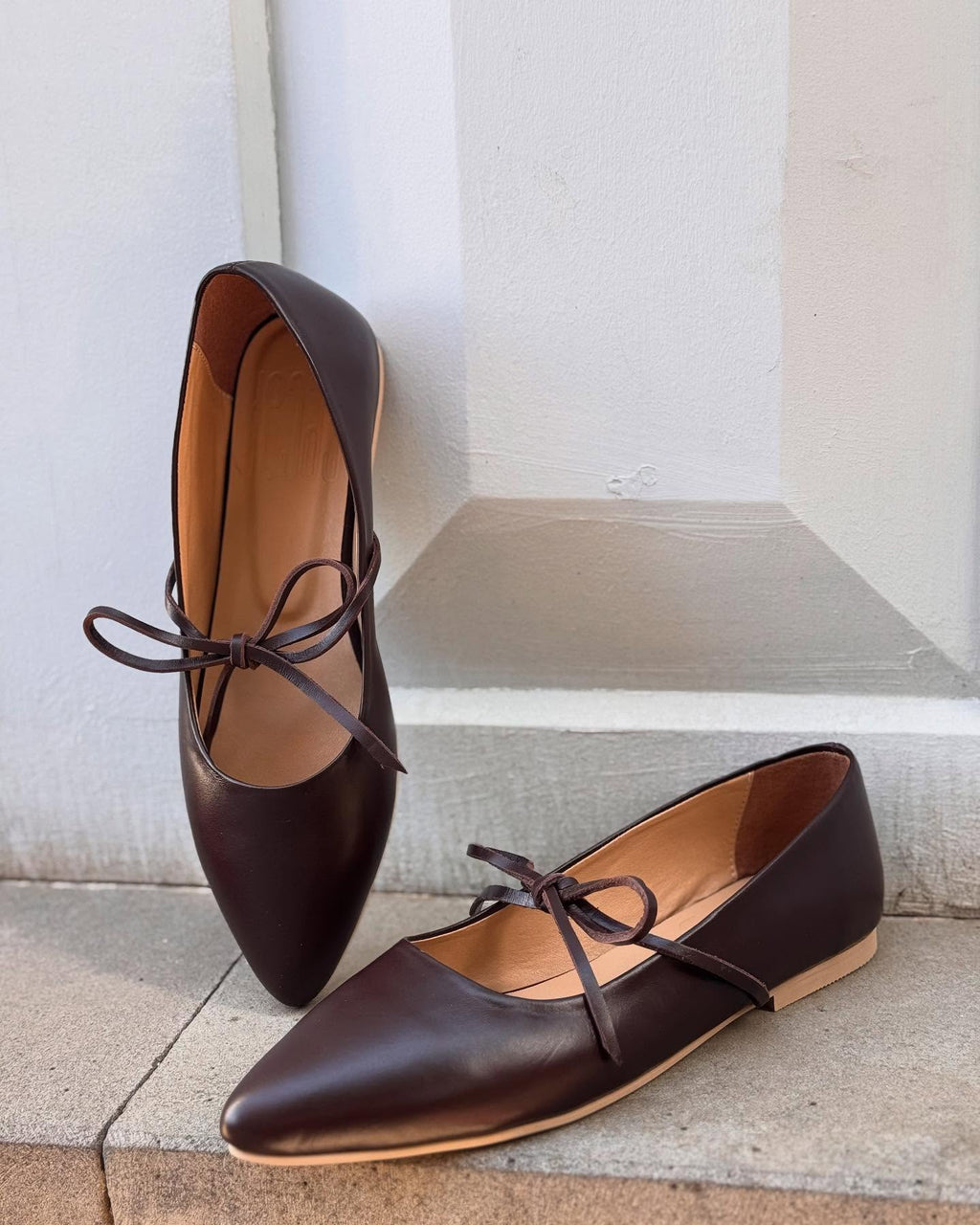 Brown Ballerina Flats