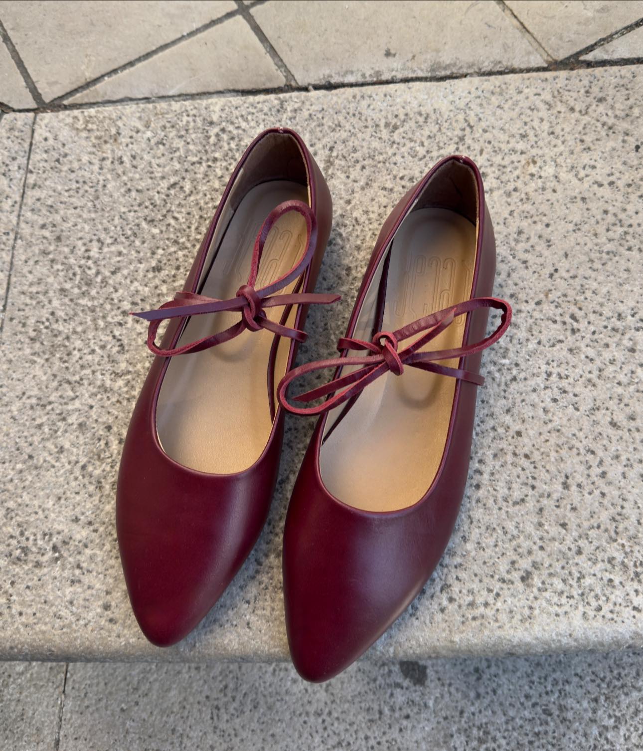 Ballerina Flats in Pink
