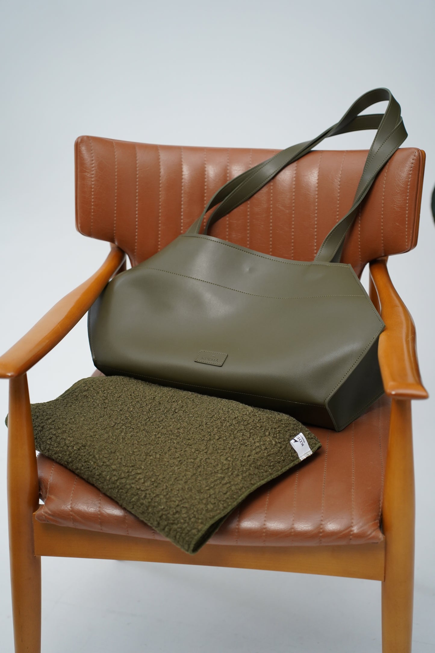 Big bag in dark green