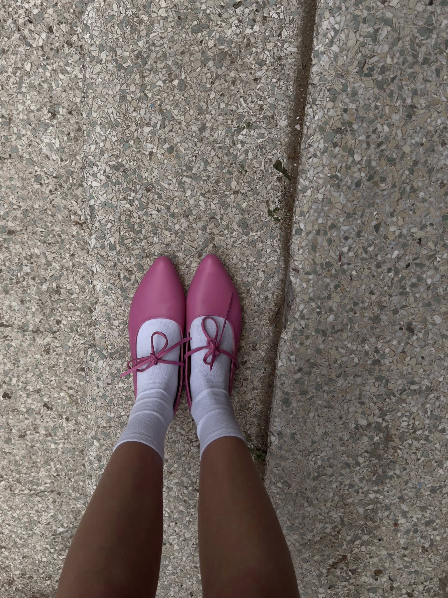 Ballerina Flats in Pink