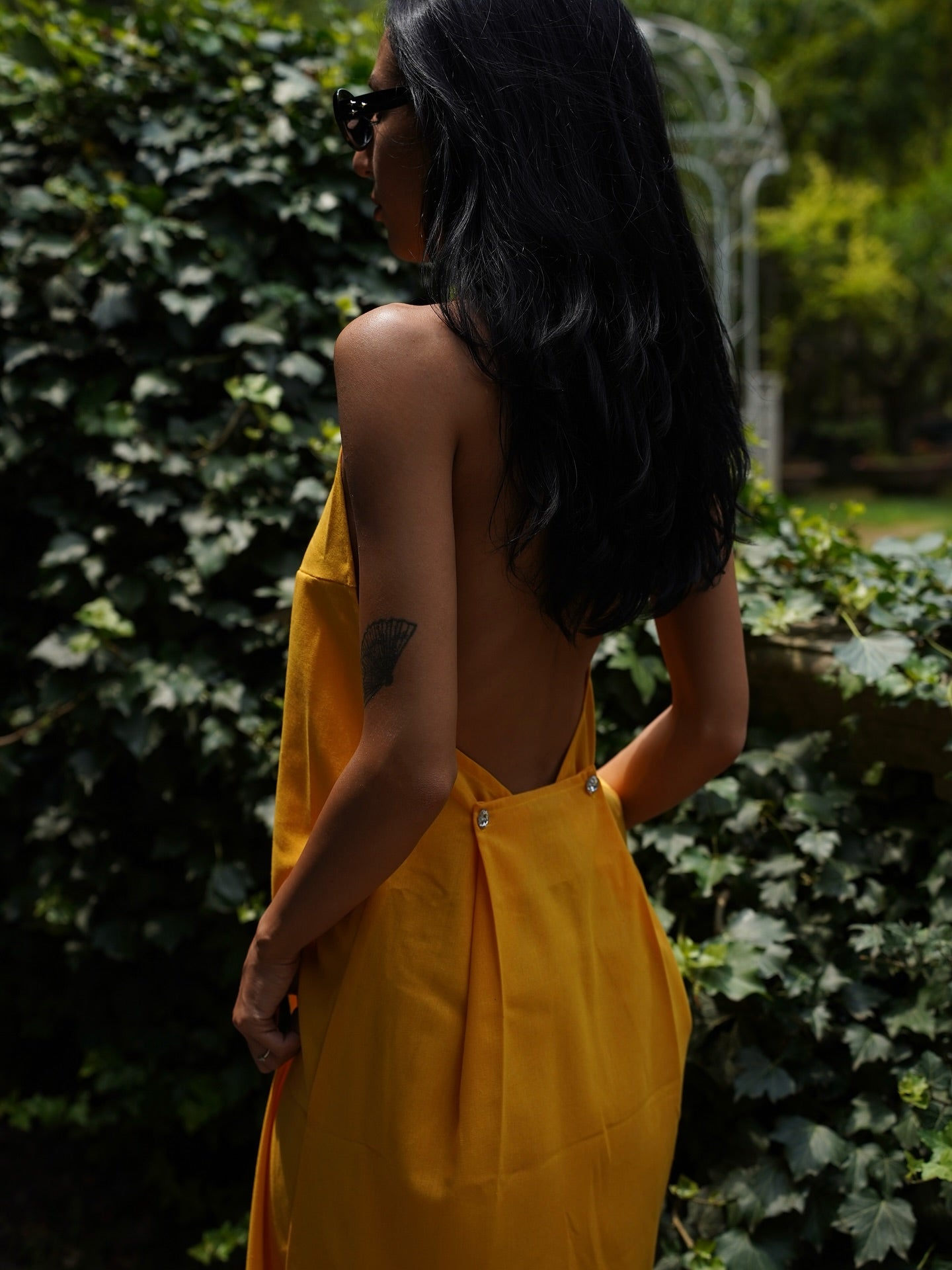 Lightweight Summer Dress in yellow