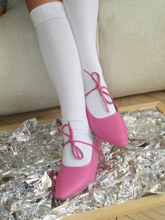 Barbie ballerina flats in Pink