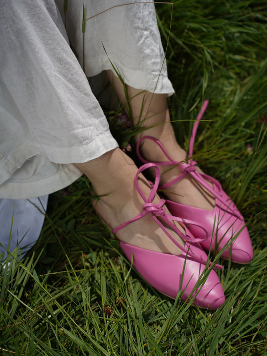 Barbie/Pink ballerina flats