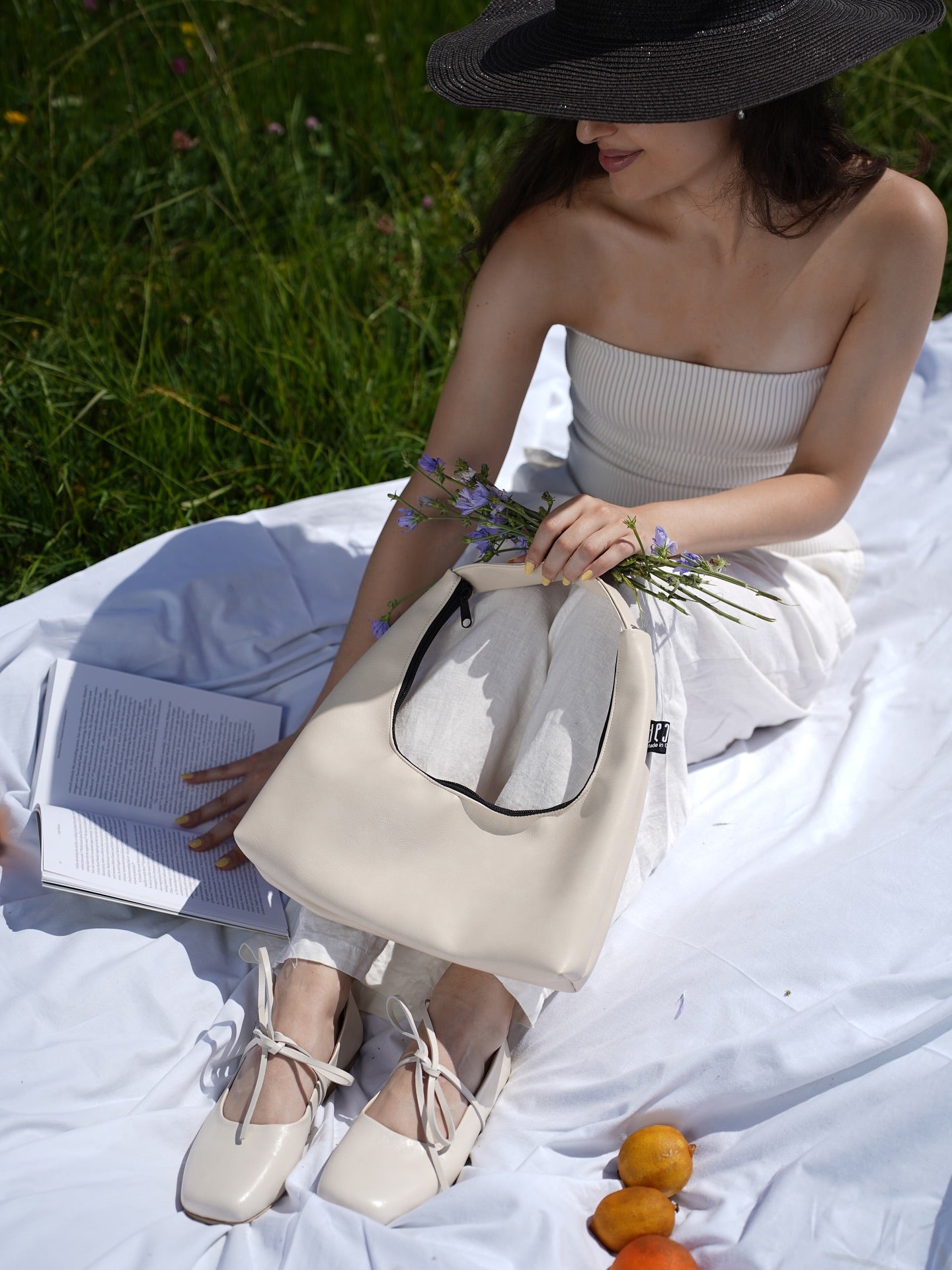 Mini bag in Beige