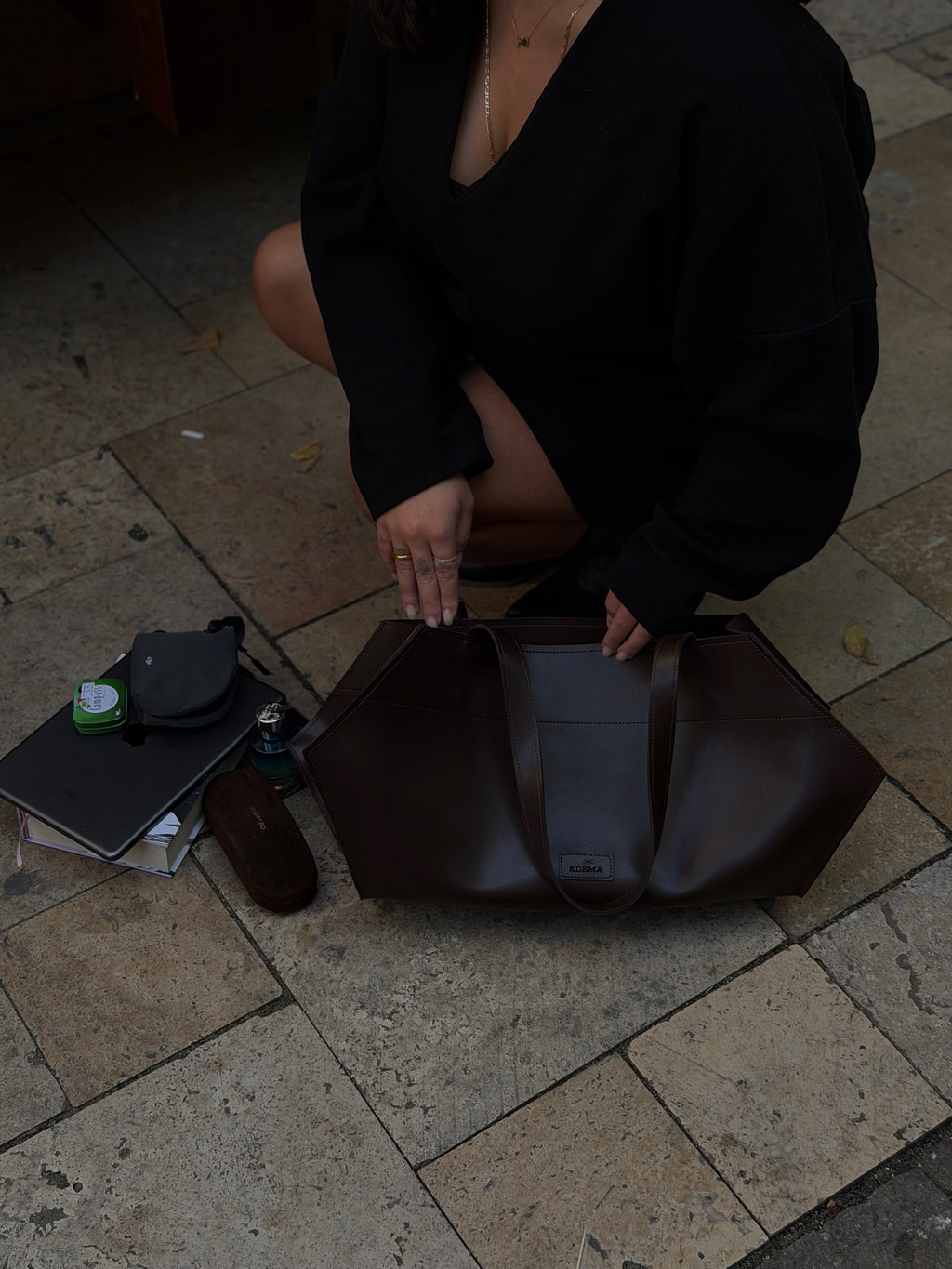 Big Bag in Olive Green