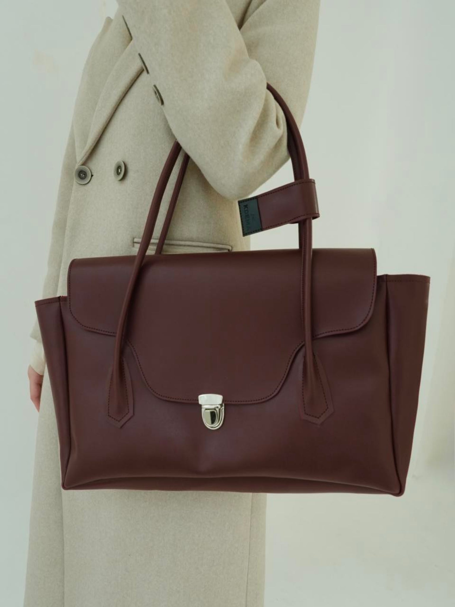 Office Siren in Burgundy
