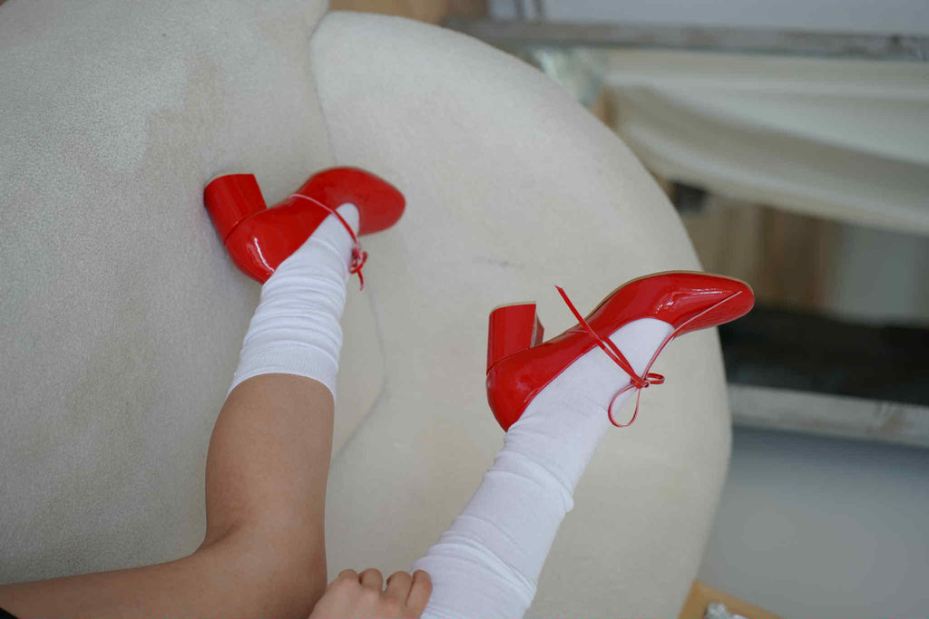 Red Lacquer High Heels