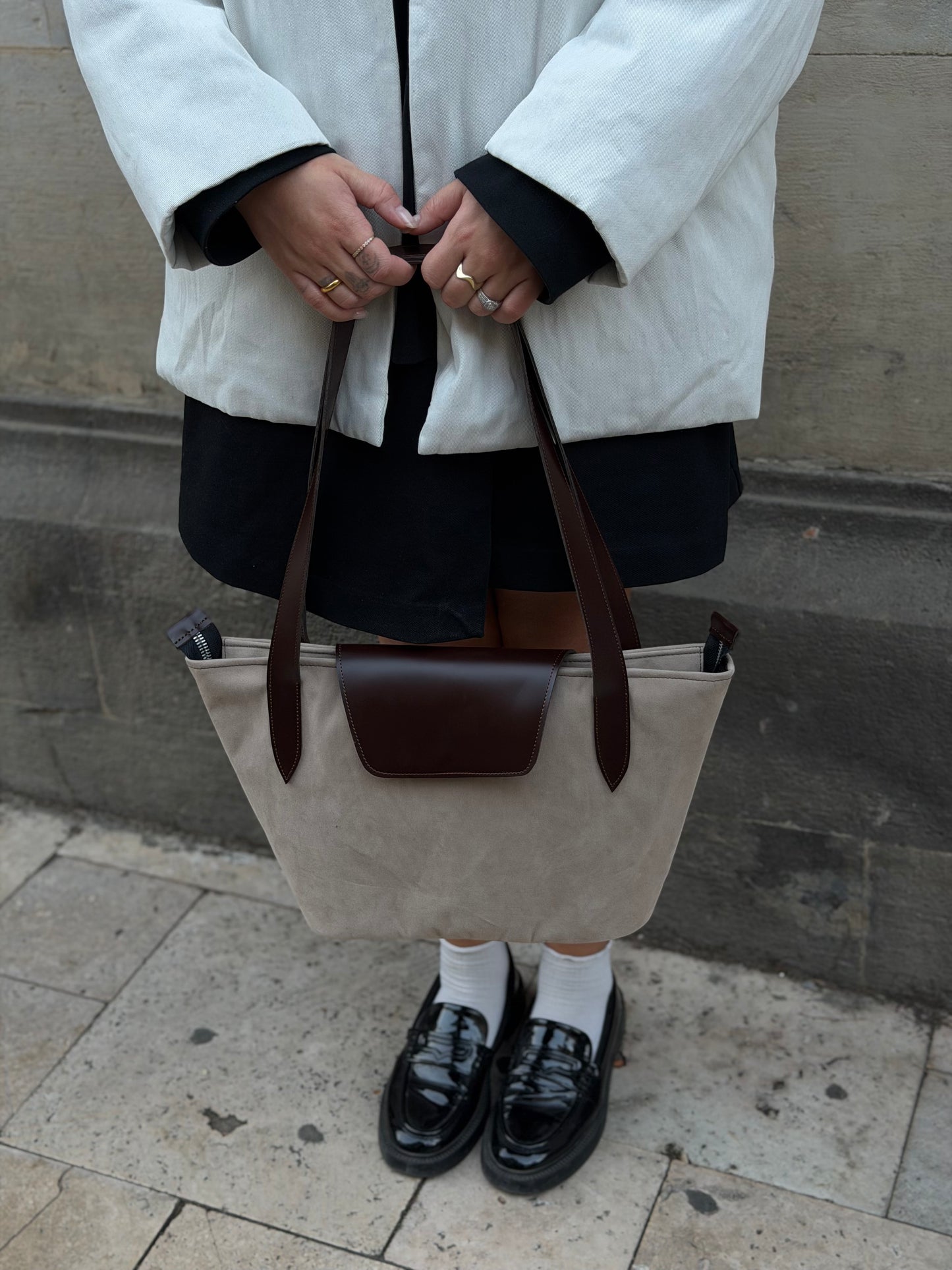 Suede black espresso