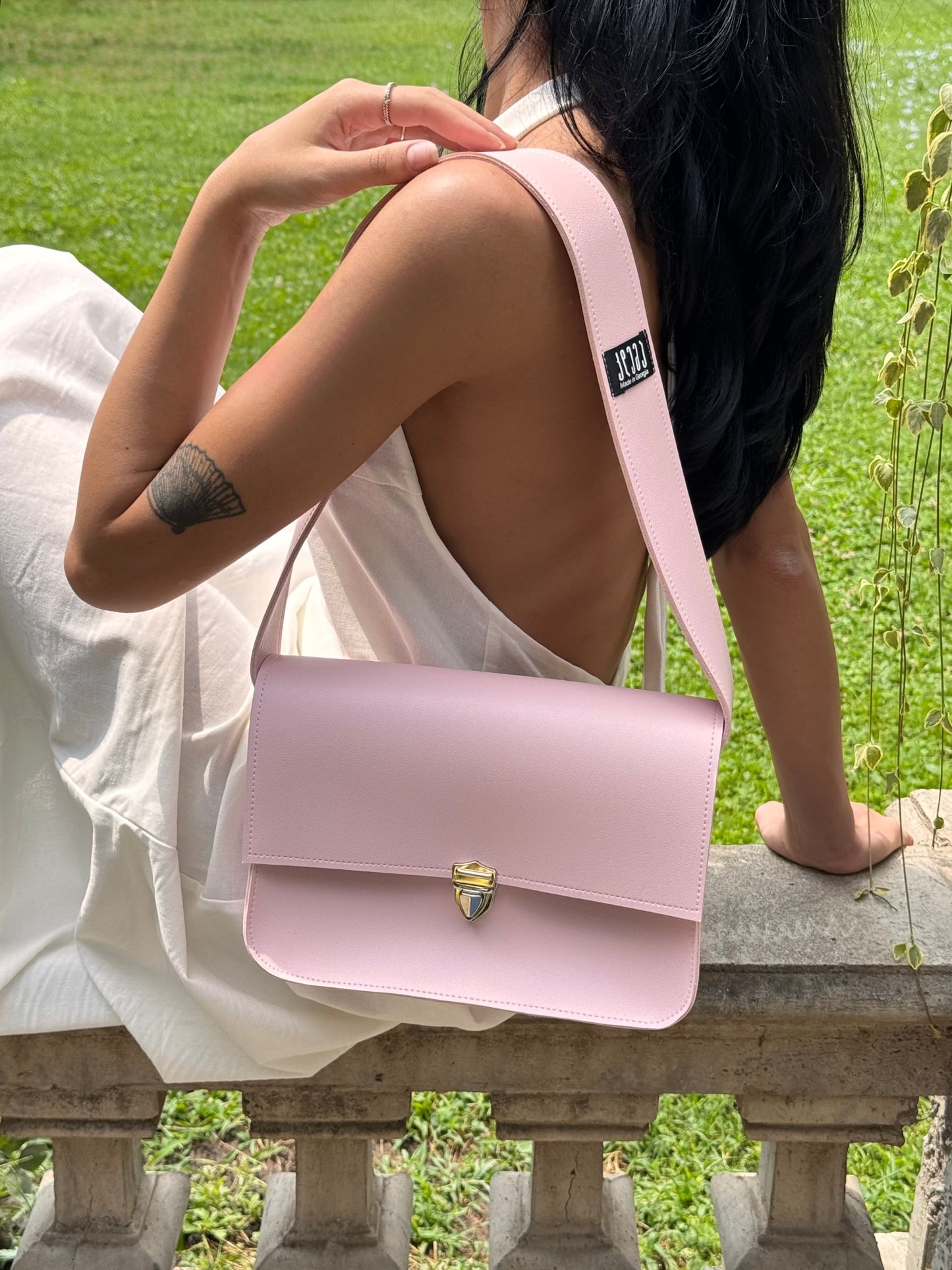 Blue fairy shoulder bag