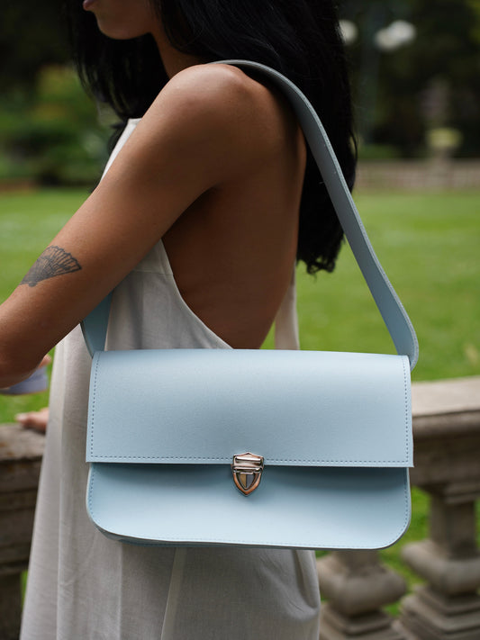 Blue fairy shoulder bag